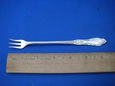 H & T Mfg Co LORAINE (1900) COCKTAIL FORK-6 3/8 Inch-No Mono • $12.49