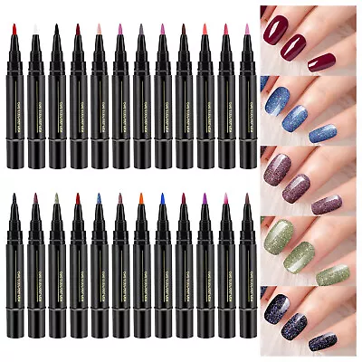 24 Colors Fast And Convenient Manicure Nail Polish Gel Pen Nail Polish Gel • $1.99