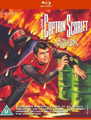 Captain Scarlet And The Mysterons Volume 4 Blu-ray Network NEW & SEALED. • £14