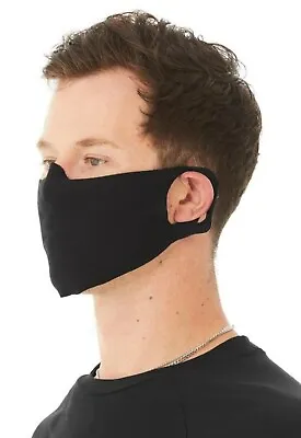 Unisex 4 Ply Cotton Jersey Face Covering/Masks. WashableDurable Comfortable Fit • £7.99