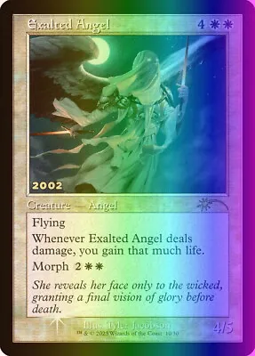 MTG Exalted Angel (10/34) 30th Anniversary Play Promos LP FOIL • $0.99