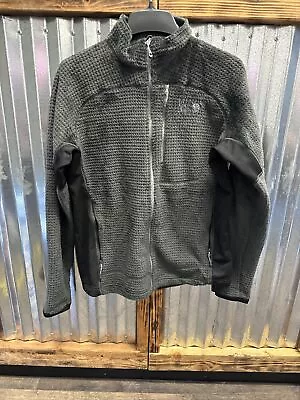 Mountain Hardwear Jacket Mens Large Gray High Loft Fleece Full Zip • $34.99