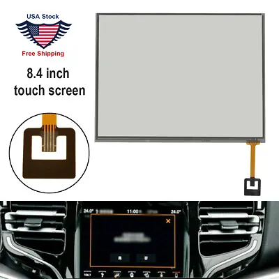 8.4  Touch Screen Digitizer For Chrysler Dodge RB5 Radio Replacement Uconnect 3 • $16.85