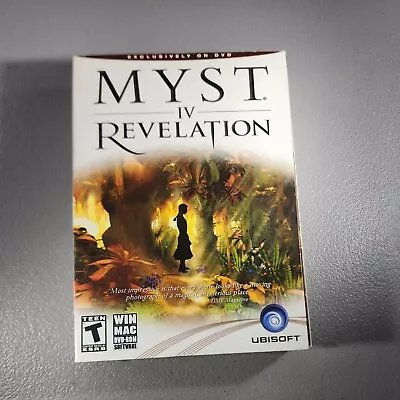 Myst IV Revelation Limited Edition Incl. PC & Mac • $15