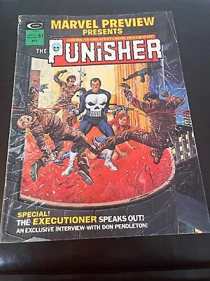 Marvel Preview Presents Punisher No. 2. 1st Dominic Fortune. Punisher Origin. • $114.99