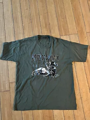 Vintage Vision Of Disorder VOD 1995 T-Shirt Hardcore Punk Metal XL • $175