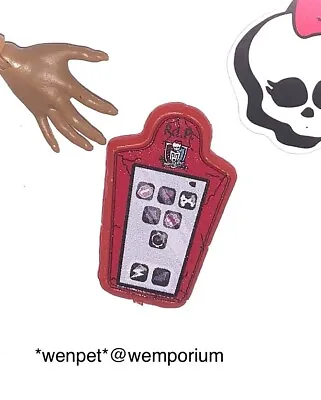 Monster High Doll Spares Clawdia Frights Camera Action! I-pad I-coffin Tablet • $2.47