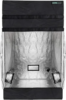Indoor Grow Tent 1680D Mylar Floor Tray Hydroponics Growing (5'L X 9'W X 8'H) • $249.99