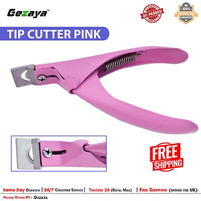 False Acrylic Nail Cutter Clipper  Nails-Art Tip Trimmer Tool For Manicure Salon • £4.15