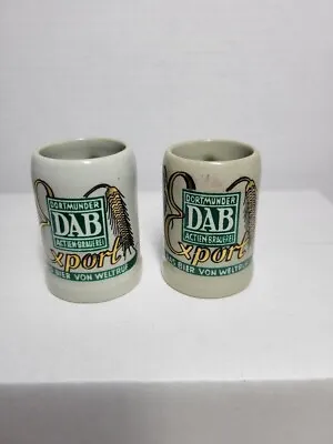 DAB Export - Das Bier Von Weltruf Germany Mini Beer Stein Shot Glass Vintage 2” • $9.99