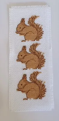 £6.75 • Buy Cross Stitch Kit - Squirrel Bookmark 