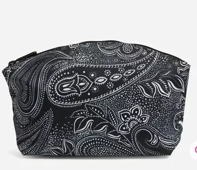 Vera Bradley Grand Travel Cosmetic Stellar Paisley NWT Makeup Bag In Lighten Up • $7.99