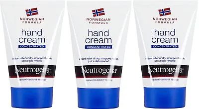 3 X Neutrogena Norwegian Formula Scented Hand Cream - Concentrated - 50ml • $23.50