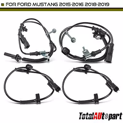 ABS Wheel Speed Sensor For Ford Mustang 2015-2016 2018-2019 Front & Rear Side • $58.99