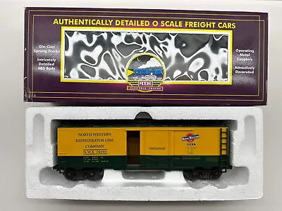 O Gauge MTH Reefer Car Train MT-9403L C&NW Chicago & NorthWestern NWX #70193. • $44.99