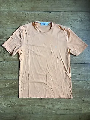 £37.55 • Buy Yves Saint Laurent Pour Homme YSL T-Shirt Orange Tee Size S Small