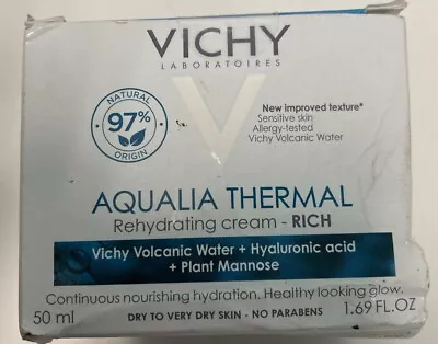 Vichy Aqualia Thermal Rich Rehydrating Cream - 50ml Exp07/26 #225 • $16