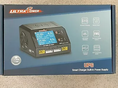 Ultra Power UP6 160W/400W Dual Port Multi Chemistry AC/DC Charger UPTUP6 New!! • $146.99