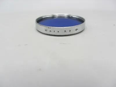 $23.44 • Buy Walz 40.5mm Rangefinder B. 9 Blue Chrome Rim Screw-In Lens Filter - EP Marked