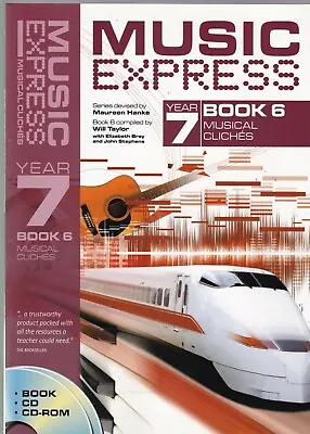 Music Express Year 7 Book 6: Musical Cliches | Elizabeth Bray | Audio CD | NEW • £21.92