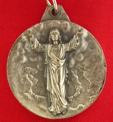 Vintage 1983 JESUS Medal JUBILEE OF REDEMPTION Large Religious Catholic Pendant • $21.99