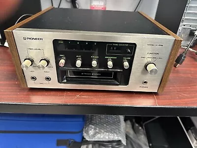 PIONEER H-R99 8-TRACK PLAYER RECORDING DECK  Strictly As -is Untested. • $125