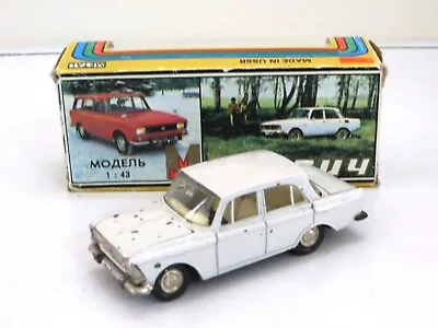 1:43 Moskvitch 408 A1 Medical Ussr Cccp Novoexport Volga Lada Vaz Gaz Zil • $48.03