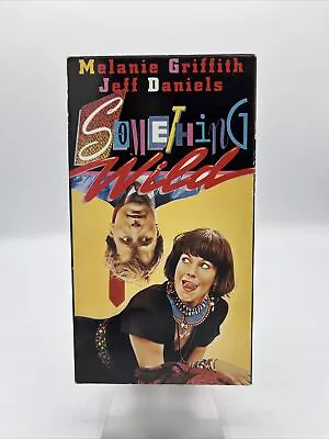 SOMETHING WILD VHS COMEDY Melanie Griffith JEFF DANIELS Free Ship • $8.99