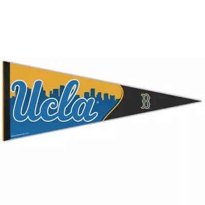 UCLA BRUINS Official NCAA Team Logo Premium Felt Collector PENNANT • $12.74