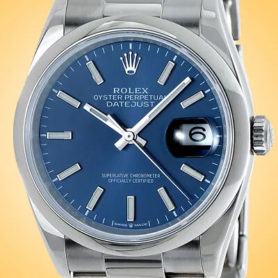 Rolex Datejust 36 Automatic Stainless Steel Watch 126200 • $7350