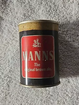 Manns Brown Ale Vintage Steel 9.7pz Beer Can EMPTY England • $0.19