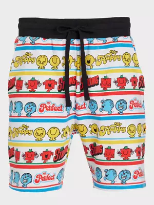 New Peter Alexander Mr Men Sweat Shorts Mens Large L Rrp$79.95 • $35