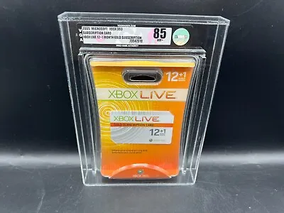 $199.99 • Buy Xbox Live 12+1 Month Gold Subscription Card VGA 85 FACTORY SEALED MINT VGA