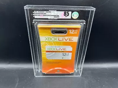 Xbox Live 12+1 Month Gold Subscription Card VGA 85 FACTORY SEALED MINT VGA • $199.99