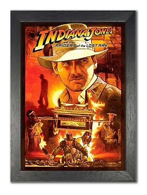 Indiana Jones Raiders Of The Lost Ark American Action Adventure Film Poster  • £7.99