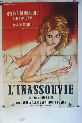 L’INASSOUVIE POSTER ORIGINAL 120x160 MYLENE DEMONGEOT PETER BALDWIN • $14.99