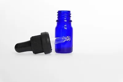 £152.99 • Buy 5ml Blue Glass Bottle With Dropper/Pipette Cap