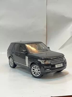 1:18 Scale Welly GT Autos Land Rover Range Rover SUV Black Diecast Model Car • $140