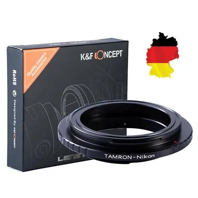 K&F Adapter Tamron Adaptall II Lens To Nikon F Mount Camera TAM-NIK F • £23.70