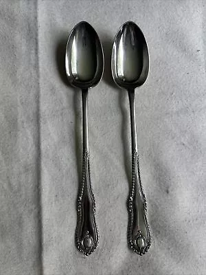 Pair Of Mappin And Webb Silverplate Stuffing/Basting Spoons • $50