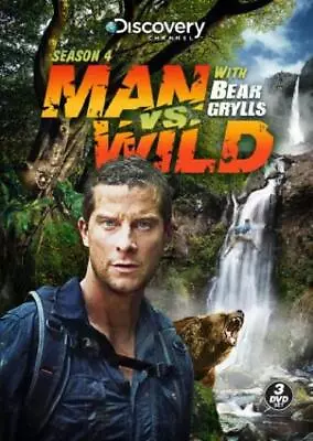 Man Vs Wild: Season 4 3-Disc DVD VIDEO TV SHOW Wilderness Destinations Danger! • $13.49