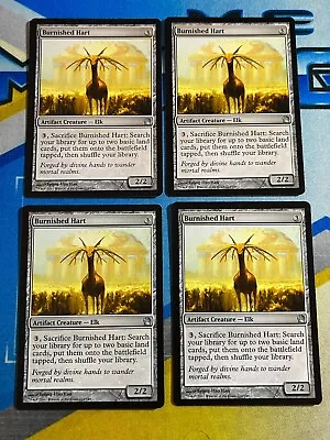 Magic The Gathering MTG Theros BURNISHED HART X4 • $1.75