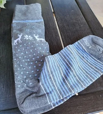 Lorenzo Uomo Christmas Holiday Socks 10-13 • $9.99