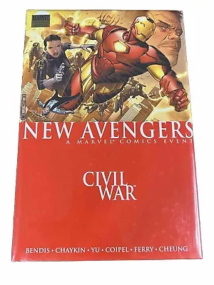 New Avengers Civil War Marvel Graphic Novel Comic Book / Bendis / SealSee Descri • $11.90