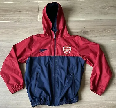 £20 • Buy Arsenal Jacket Kids Age 10-11 Highbury Cannon Waterproof See Description