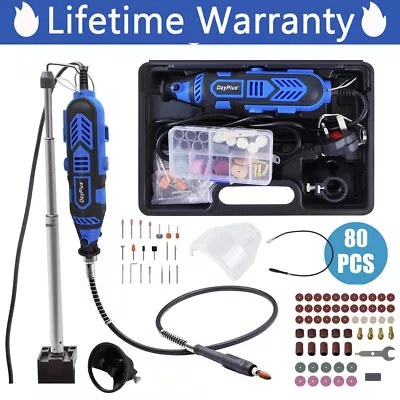 £22.70 • Buy 80pcs Rotary Power Drill Multi Tool Kit Grinder Set Dremel Crafting Accessory