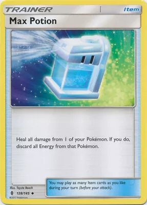 Max Potion - 128/145 - Uncommon X1 - Lightly Played - SM: Guardians RIsing • $1.34