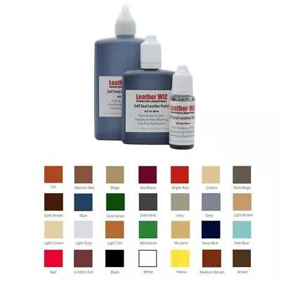 Leather Repair Paint - ALL IN ONE Leather Dye For Restoring Colour To Leather • £29.99