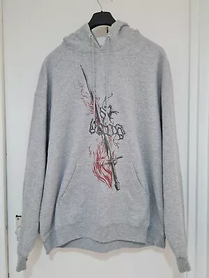 Game Of Thrones HBO Hoodie Adult Gray LootCrate Hooded Sweatshirt Pullover XL • £39.99