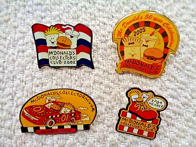 McDonald's Collector Club Pins • $6.95